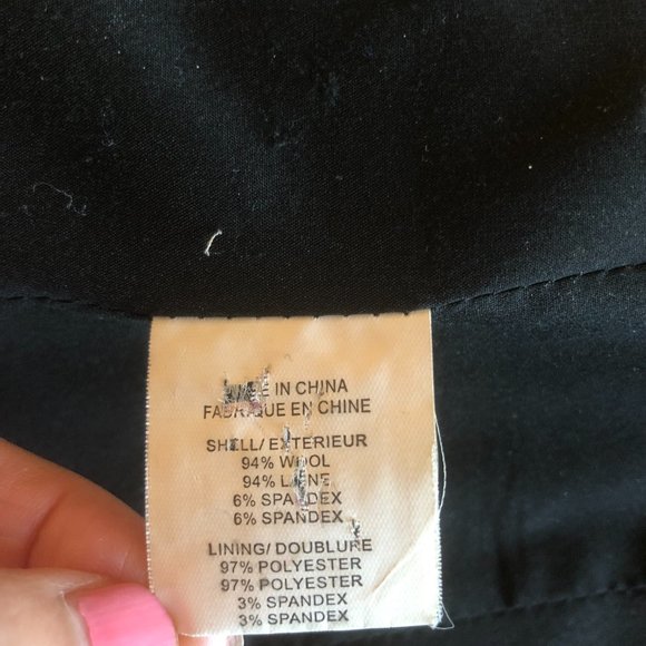 Theory Gabe Stretch Wool Black Blazer - Picture 7 of 7